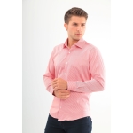 Slimfit Siyah Erkek gömlek Likralı Dar kesim yapısıyla - Görsel 3